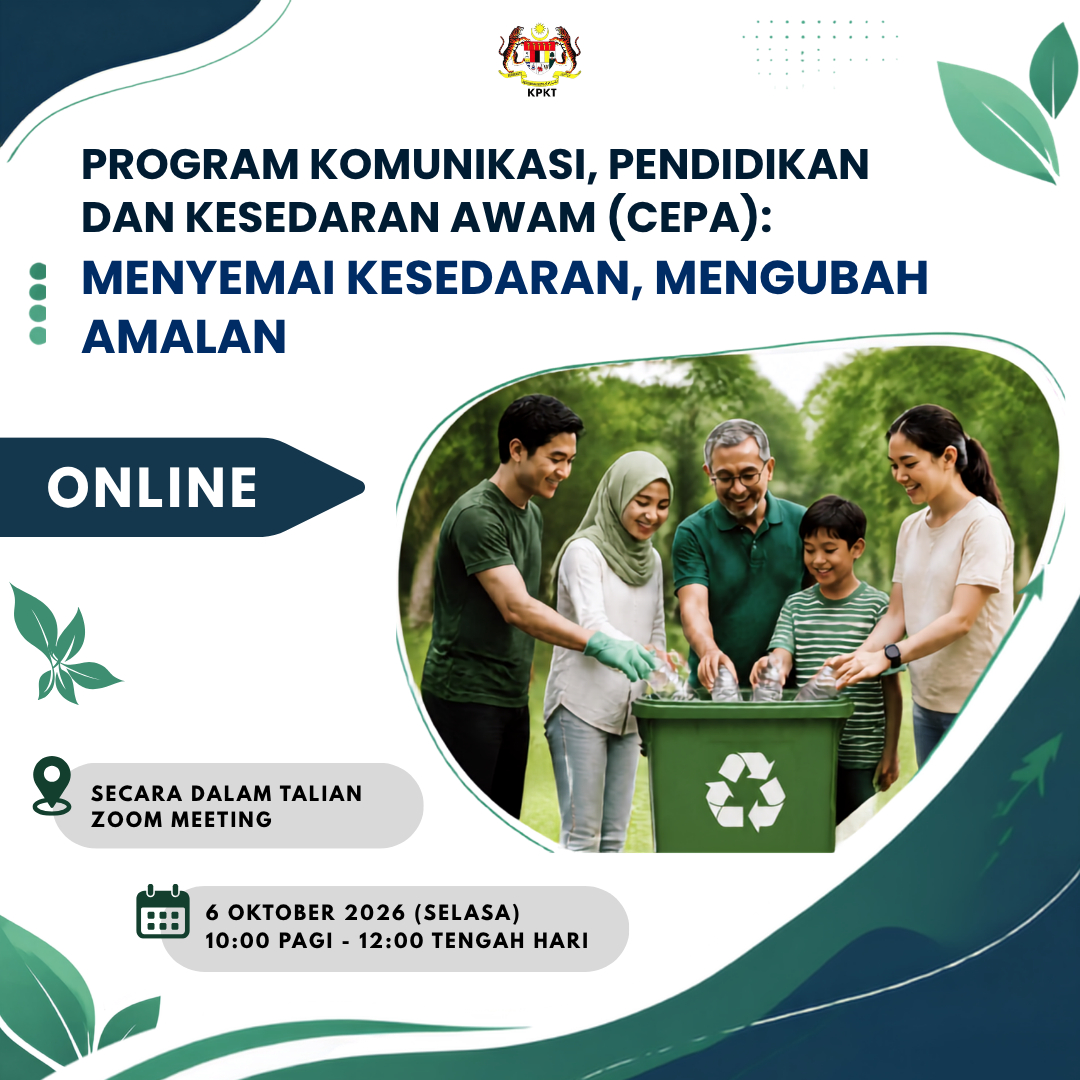 PROGRAM KOMUNIKASI, PENDIDIKAN DAN KESEDARAN AWAM (CEPA): MENYEMAI KESEDARAN, MENGUBAH AMALAN